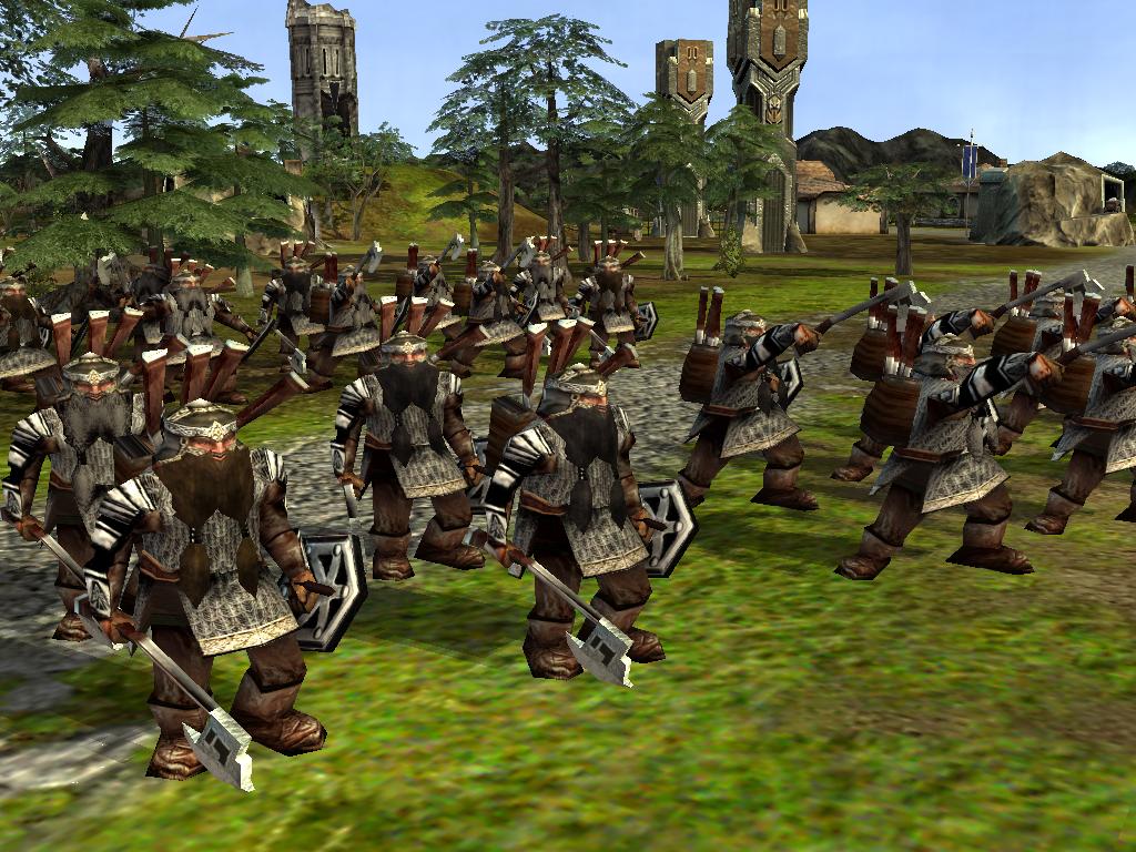 Minas Tirith Wallpaper - 2 image - RJ-RotWK mod for Battle for